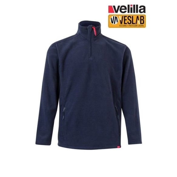 FLEECE JAQUET CENTRAL HALF ZIPPER