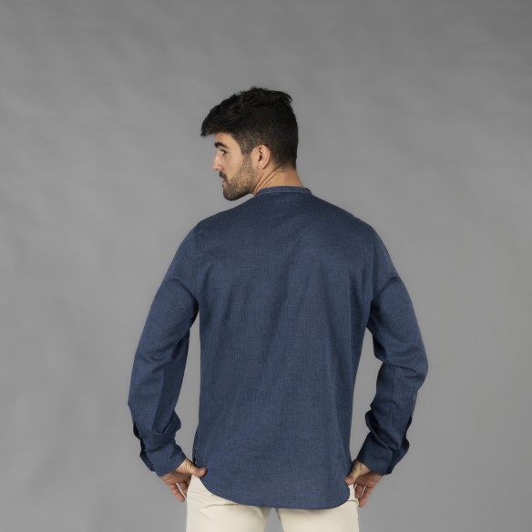 Mao Linen Cotton Shirt | Horeca Workwear