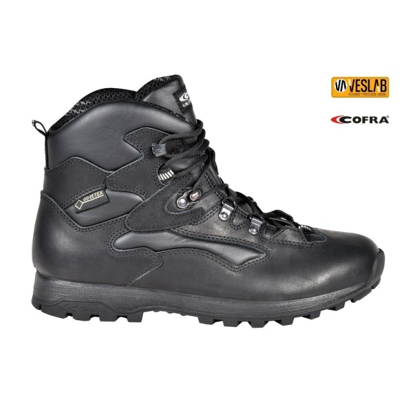 Flatpoint Black Footwear | Safety Shoes | Cofra | VESLAB.COM