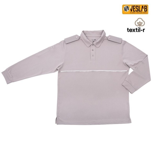 Long Sleeve Polo | Work Clothes | Textil-R | VESLAB.COM