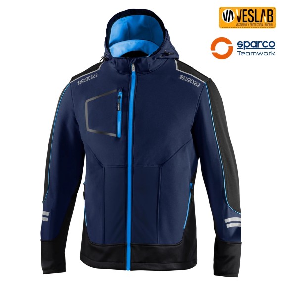 Soft-Shell Jacket | Work clothes | Sparco Teamwork | VESLAB.COM