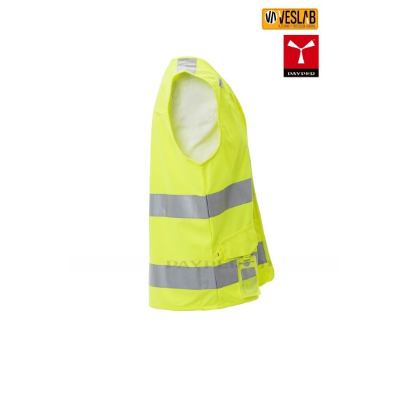 GILET HAUTE VISIBILITÉ AVEC POCHETTES