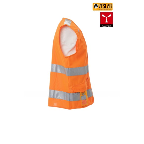 GILET HAUTE VISIBILITÉ AVEC POCHETTES