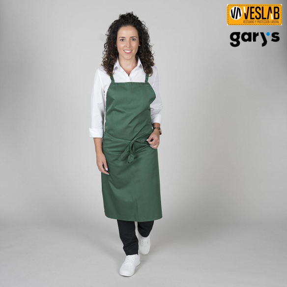 Twill Bib Apron | Work Clothes | Gary's | VESLAB.COM