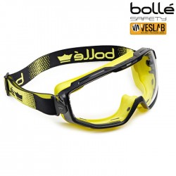 gafa panoramica bolle safety universal goggle yellow 1