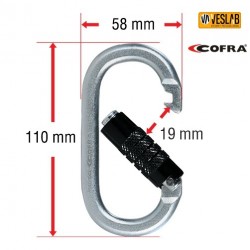 conector cofra abseil triple 2
