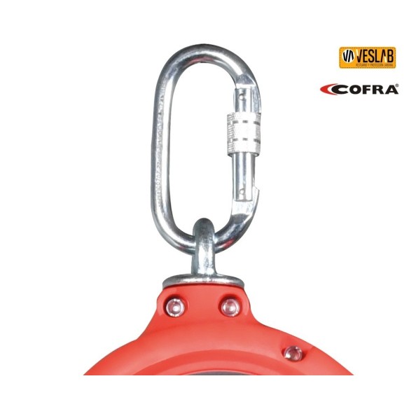 Dispositif rétractable Laos 10 | Anti-chute | Cofra | VESLAB.COM