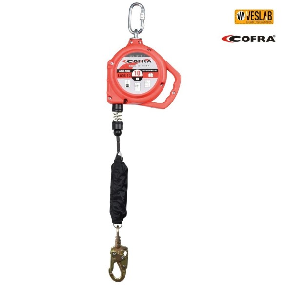 Dispositif rétractable Laos 10 | Anti-chute | Cofra | VESLAB.COM