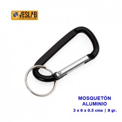 mosquetón aluminio 2