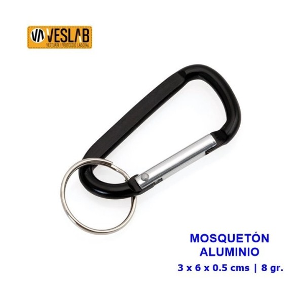 Mousqueton aluminium