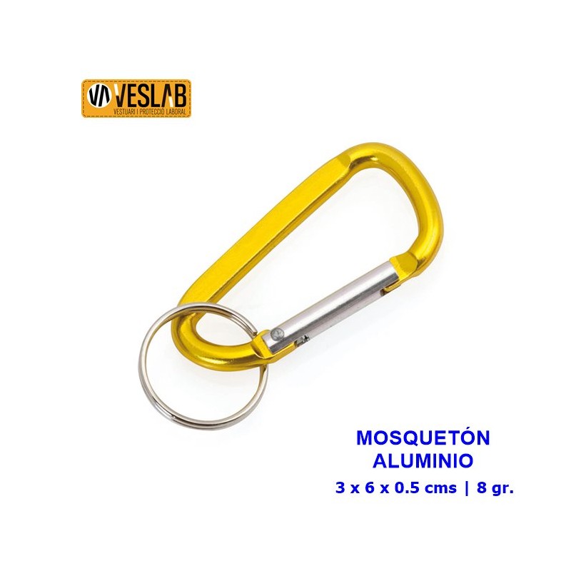 mosquetón aluminio 5