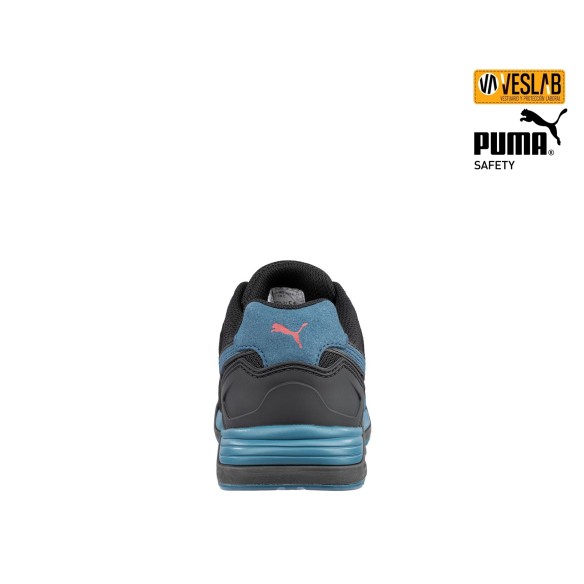 Frontside BLK/BLEU Low Chaussures | Sécurité | Puma Safety | VESLAB.COM