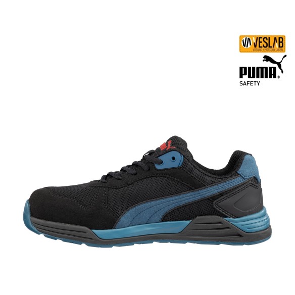 Frontside BLK/BLEU Low Chaussures | Sécurité | Puma Safety | VESLAB.COM