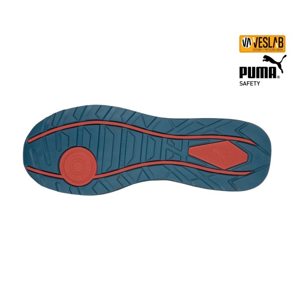 Frontside BLK/BLEU Low Chaussures | Sécurité | Puma Safety | VESLAB.COM
