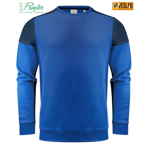 Dessuadora Bicolor Unisex | Roba de Treball | Printer Prime | VESLAB.COM