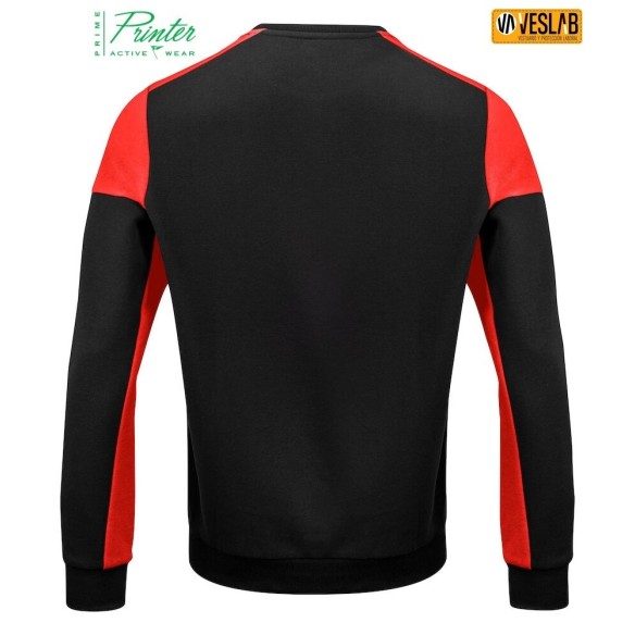 Dessuadora Bicolor Unisex | Roba de Treball | Printer Prime | VESLAB.COM