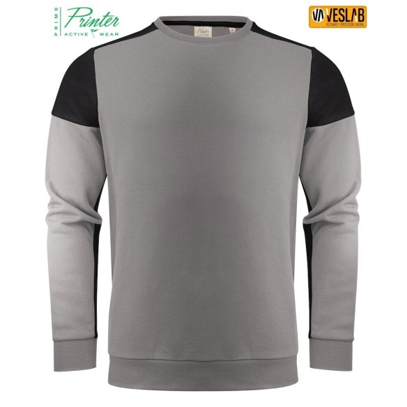 Dessuadora Bicolor Unisex | Roba de Treball | Printer Prime | VESLAB.COM