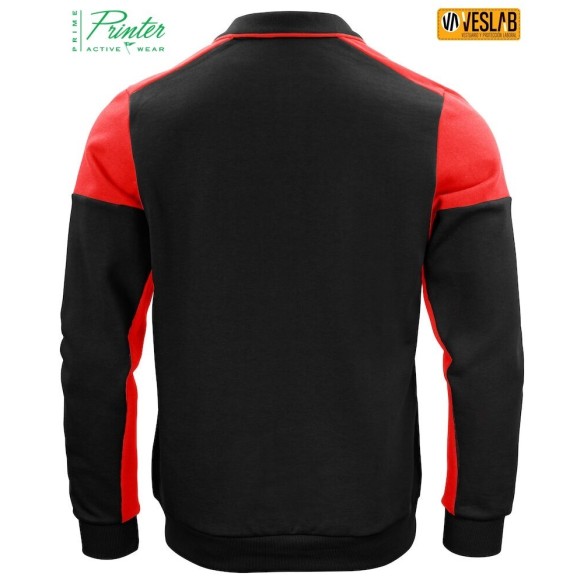 Two-tone Sweater Polo | Work Clothes | Printer Prime | VESLAB.COM