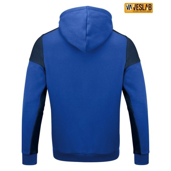 sudadera bicolor capucha printer prime