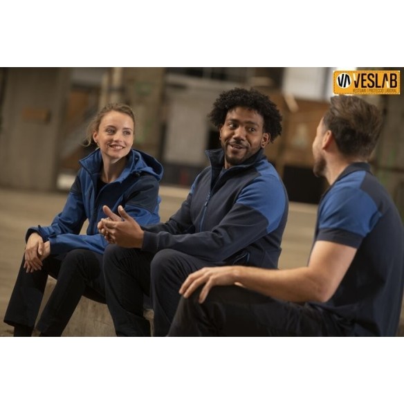 Bicolor Printer Prime Zipped Sweatshirt | Work Clothes | Printer Prime | VESLAB.COM