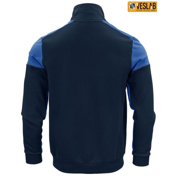 Bicolor Printer Prime Zipped Sweatshirt | Work Clothes | Printer Prime | VESLAB.COM