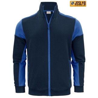 Sweat-shirt zipped bicolore | Vêtements de travail | Printer Prime | VESLAB.COM 2