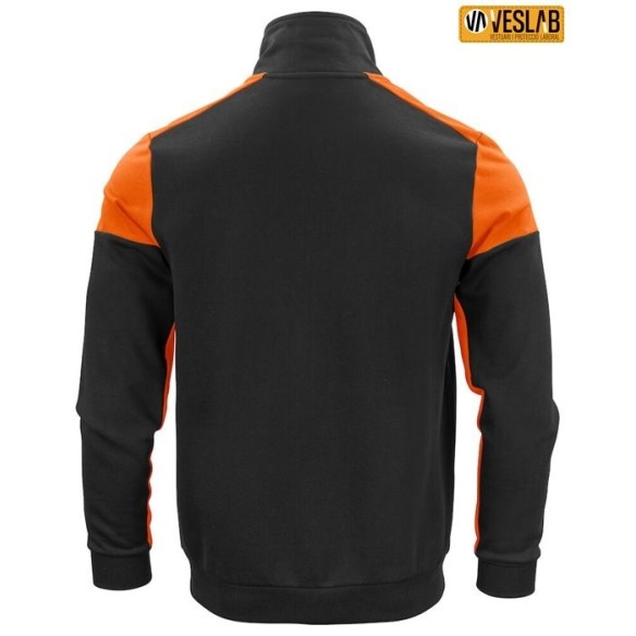 sudadera cremallera bicolor printer prime 9