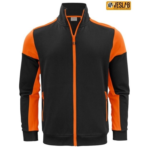 sudadera cremallera bicolor printer prime 8