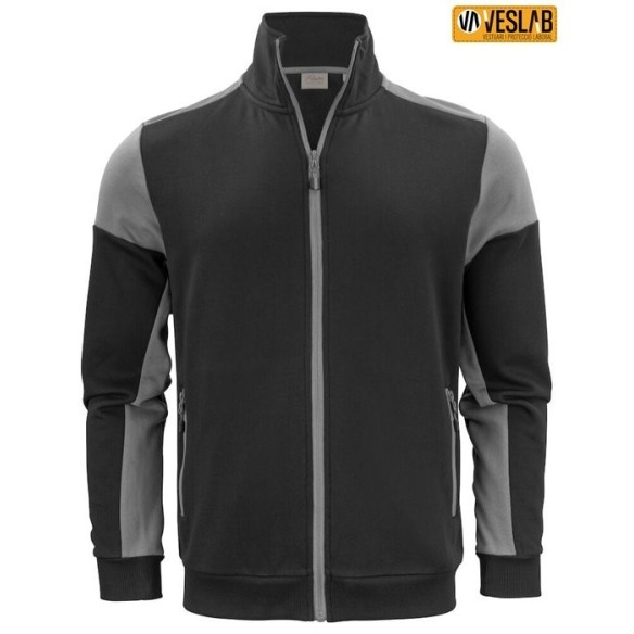 Dessuadora cremellera Bicolor Unisex | Roba de Treball | Printer Prime | VESLAB.COM