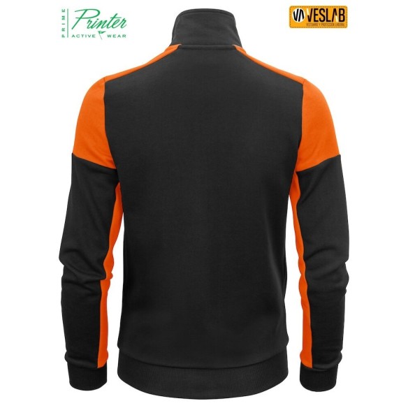 Women's Sweatshirt Jacket | Printer Prime | VESLAB.COM