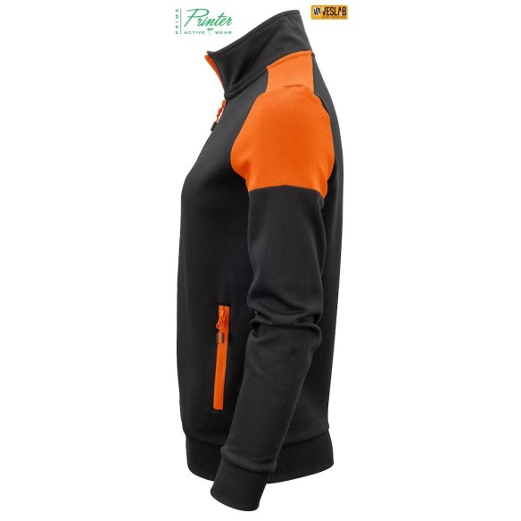 Women's Sweatshirt Jacket | Printer Prime | VESLAB.COM