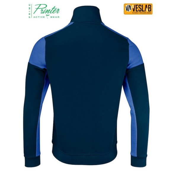 Pull demi-fermeture éclair | Vêtements de travail | Imprimante Prime | VESLAB
