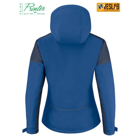 chaqueta prime softshell acolchada para mujer 2