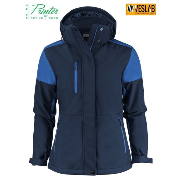 chaqueta prime softshell acolchada para mujer 3