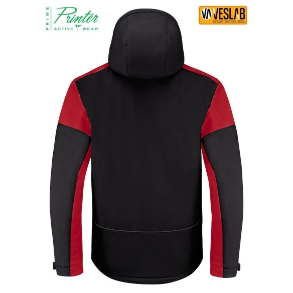 Veste rembourrée softshell | Printer Prime | VESLAB.COM