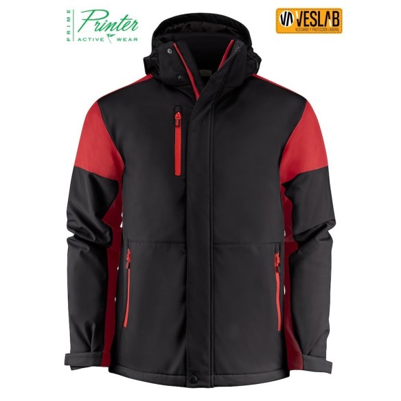 Veste rembourrée softshell | Printer Prime | VESLAB.COM