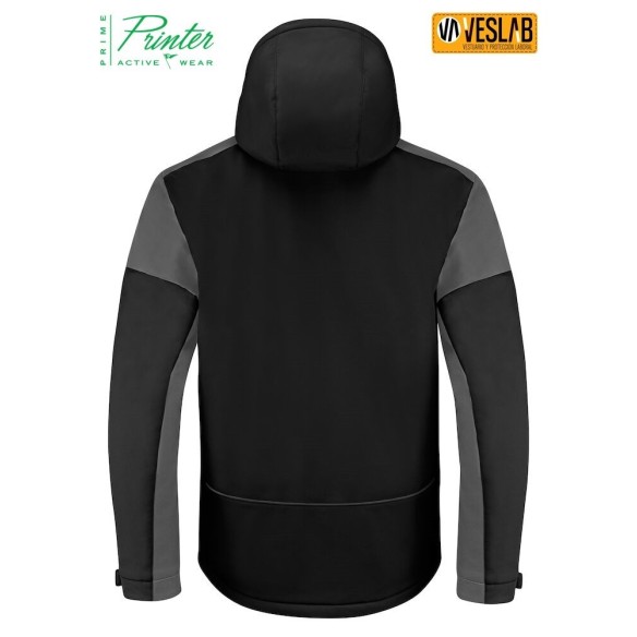 Softshell Padded Jacket | Printer Prime | VESLAB.COM
