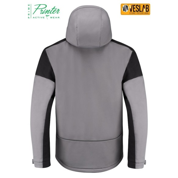 Softshell Padded Jacket | Printer Prime | VESLAB.COM