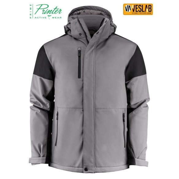 Softshell Padded Jacket | Printer Prime | VESLAB.COM