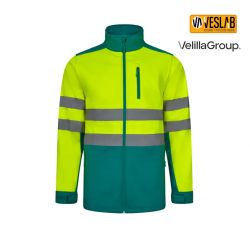 VESTE SOFTSHELL BICOLORE