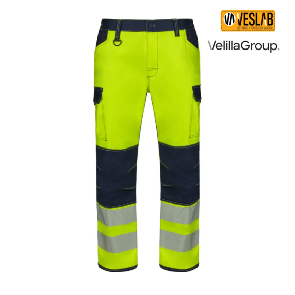 Pantalons Stretch Genolleres | Alta Visibilitat | Velilla | VESLAB.COM
