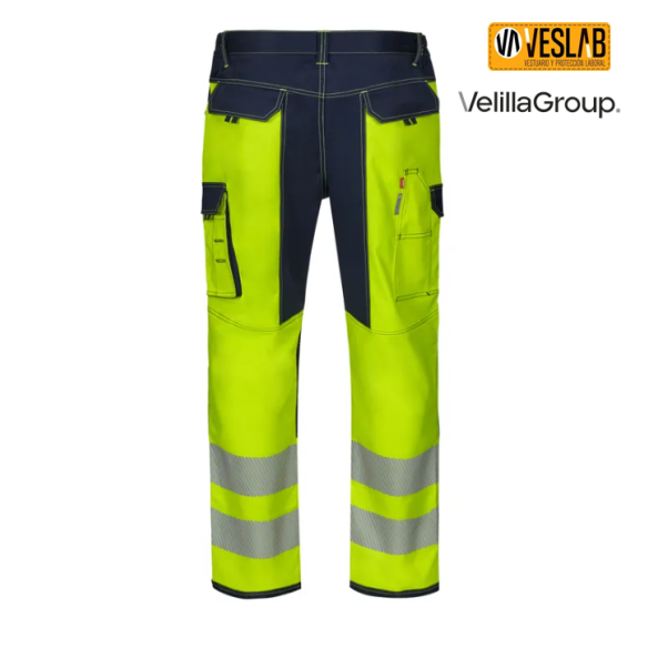 Pantalons Stretch Genolleres | Alta Visibilitat | Velilla | VESLAB.COM