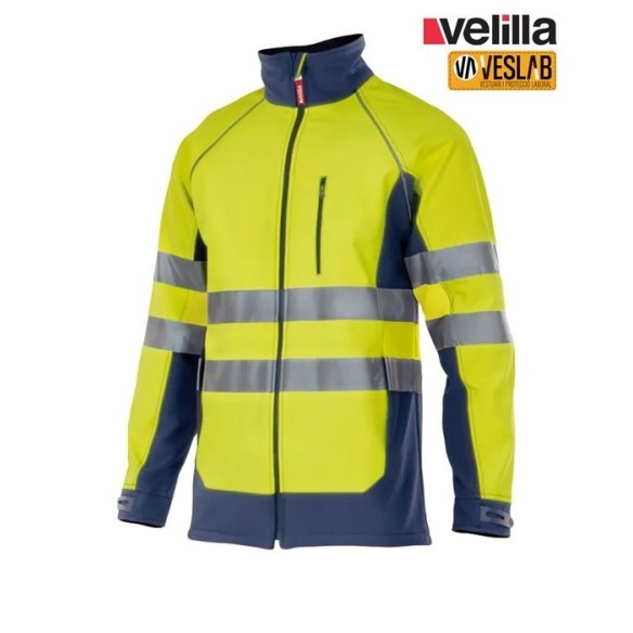 JAQUETA SOFTSHELL ALTA VISIBILITAT
