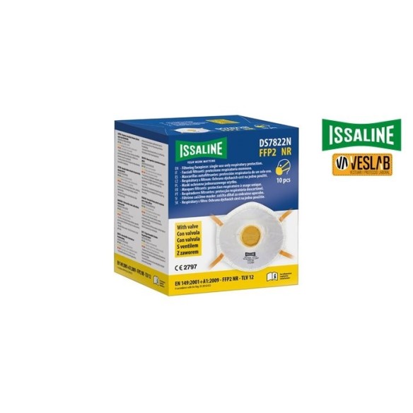 MASQUE FFP2 AVEC VALVE (10 uts.)