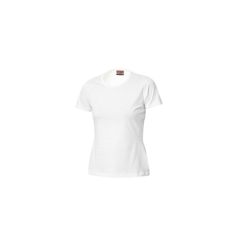 T-SHIRT CLIQUË FASHION-T 100% COTTON ENTAILLÉ POUR FEMME