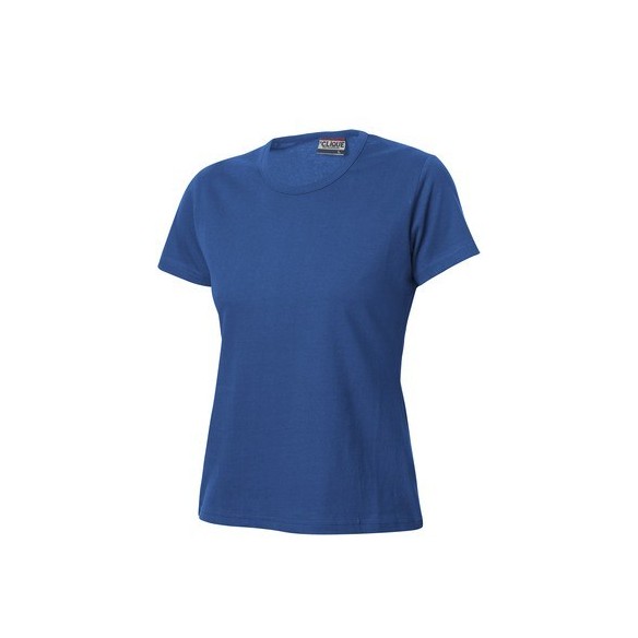 camiseta cliqué fashion-t mujer 100% algodón corte entallado 9