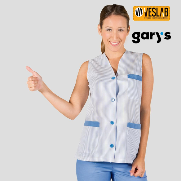 Vichy Granada women's robe | Elegance and comfort in your work uniform