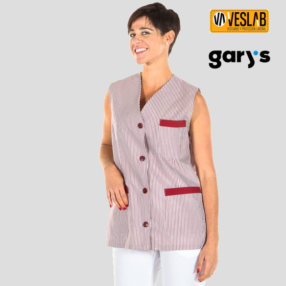 Vichy Granada women's robe | Elegance and comfort in your work uniform