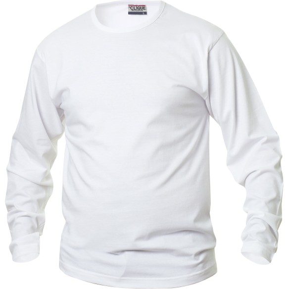 T-SHIRT CLIQUË FASHION-T MANCHE LONGUE 100% COTTON ENTAILLÉ POUR HOMME