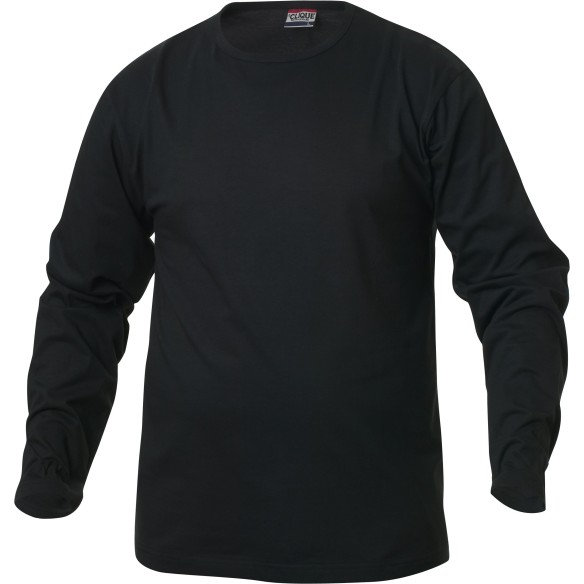 T-SHIRT CLIQUË FASHION-T MANCHE LONGUE 100% COTTON ENTAILLÉ POUR HOMME